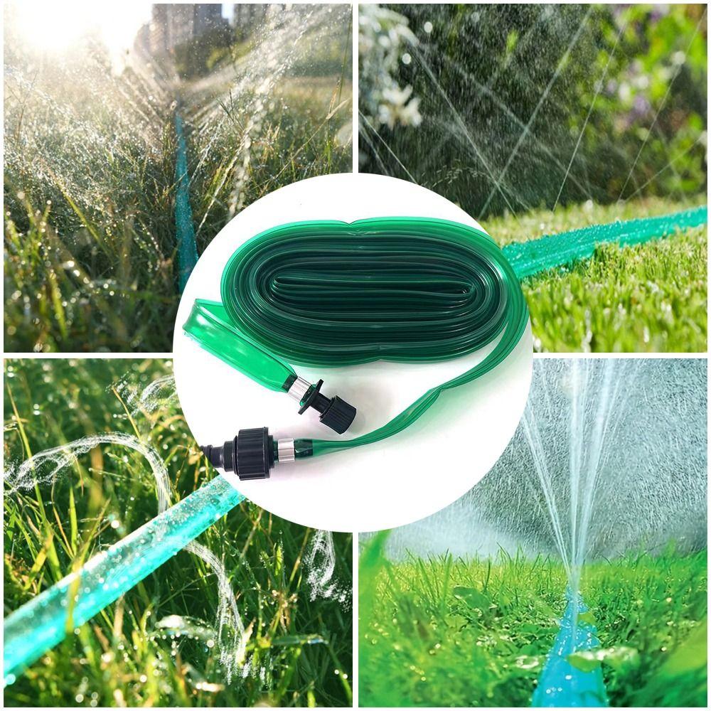 New Soaking Irrigation Hoses Savings Water Automatic Sprinkler Garden Hose Flowers Beds Lawn Dripping Water Hose for Garden