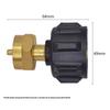 Propane Refill Adapter Brass Propane Tank Refill Adapter Universal Propane Bottle Filler Adapter for Outdoor Grill BBQ