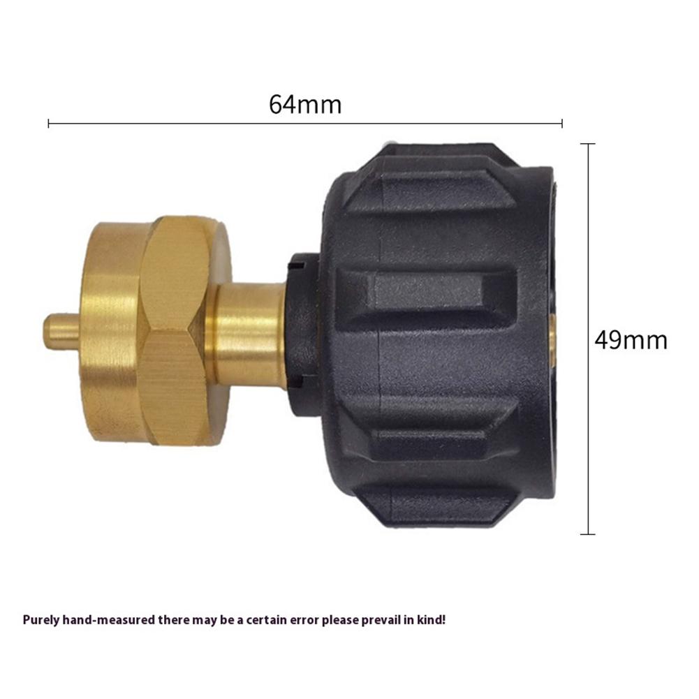 Propane Refill Adapter Brass Propane Tank Refill Adapter Universal Propane Bottle Filler Adapter for Outdoor Grill BBQ