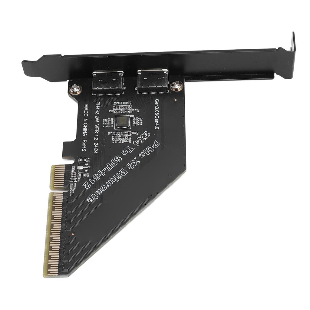 PCIe 4.0 X8 to Oculink Card High Speed Data Transfer 128 GT s SFF 8612 Secure Connection External Graphics Card for