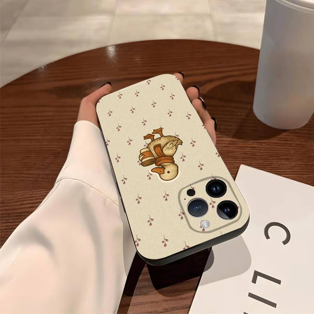 Cute Cartoons Phone Case for iPhone 17 Air 16 15 11 12 14 13 Pro Max Shockproof Cover