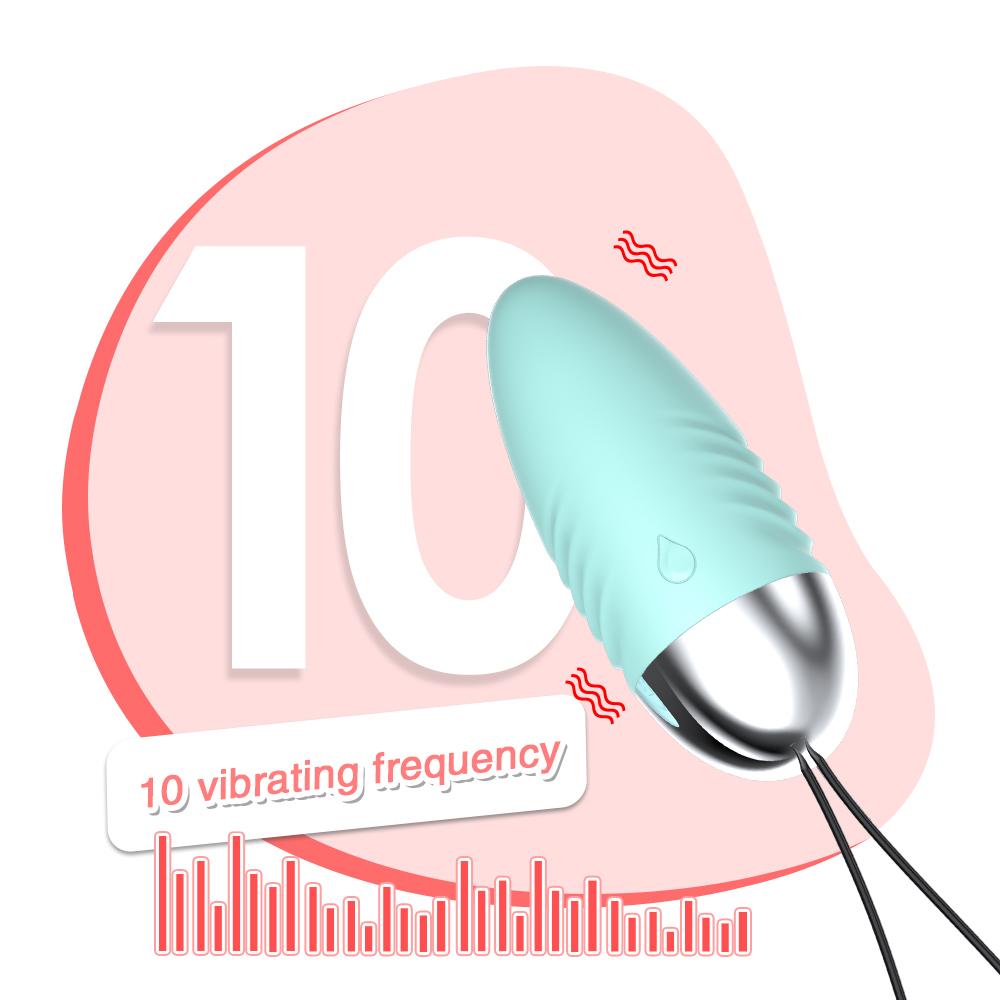 Silicone Vibrating Egg Wireless Remote Control Bullet Vibrators Vaginal Masturbation G Spot Stimulating Massager Women Sex Toys