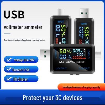 Wielofunkcyjny USB Miernik Napięcia i Prądu z Cyfrowym Wyświetlaczem