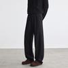 Men's Black Trousers Men's Straight Casual Suit Pants New Autumn and Winter Old Money Pants Drape Wide-leg Pants
