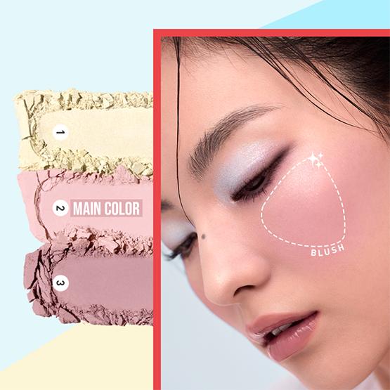 3ce Layer It All Blush Palette (5 Colors) 10.5g