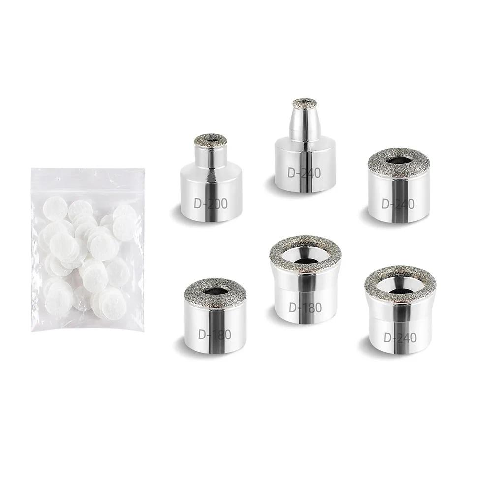 Diamond Dermabrasion Tips Microdermabrasion Replacements Stainless Steel Microdermabrasion & Blackhead Removal Tool Accessories