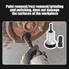 Wheel Hub Resurfacing Kit Precision Rust Removal Tool Wheel Stud Cleaner Easy Installation Automotive Maintenance Kit