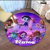 Custom Name Super Monsters Printed Round Rug Carpet Chair Rug Area Rug Entryway Doormats,for Office Chair Living Room Bedroom Kitchen Room.