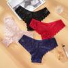 Fashion Sexy Lace Panties Transparent Female Hollow Out Low Waist Panty Breathable Lingerie Underwear Women Briefs
