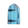 Fairy Garden Door High Durability Fade-Resistant Bright Color Eco-friendly Smooth Edge Realistic Looking Wood Miniature Door Elf-Home Creative