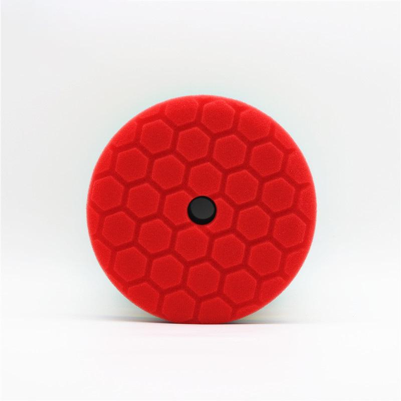 Five-inch Hexagonal Honeycomb Self-Adhesive Polishing Pad for Scratch Repair and Mirror Finish