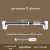Retractable No-Drill Balcony Clothes Drying Rod, 304 Stainless Steel Hanger for Home Use