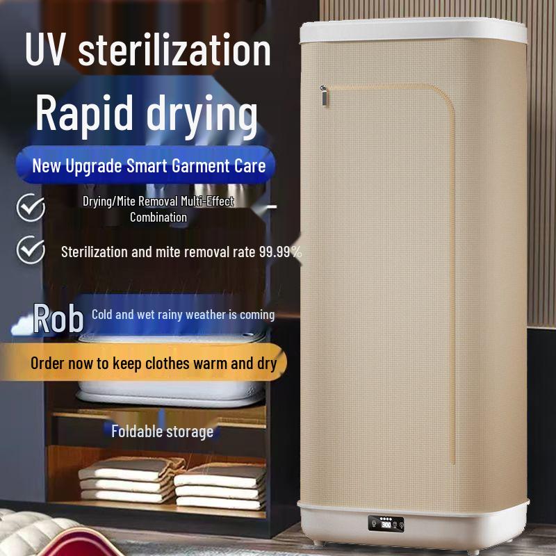 Large Capacity Folding Clothes Dryer for Dormitory, Home, Travel