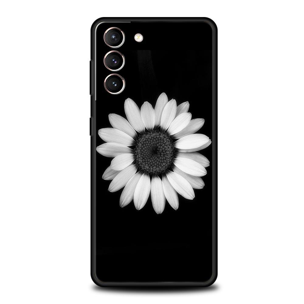 Phone Case for Samsung Galaxy S26 S25 S24 S23 S22 S20 S21 FE Ultra Plus S25 Edge 5G Soft TPU Fashion Fresh Little Daisy Flower