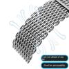 For Seiko B-reitling Panerai Watch Milanese Bracelet Stainless Steel Mesh Weaving Strap 20 22 24m Folding Buckle Solid WatchBand