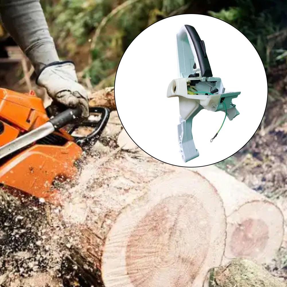 Chainsaw Maintenance MS462 Rear Handle Chainsaw Part Ergonomic Grip Simple Maintenance Restores Equipment Stability