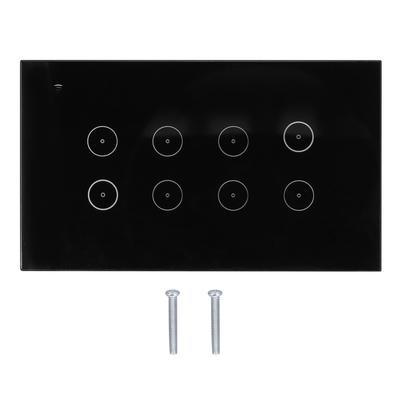 8 Gang Smart Switch WiFi Wall Switch Remote Control Touch Switch for Apartment 95‑250V AC