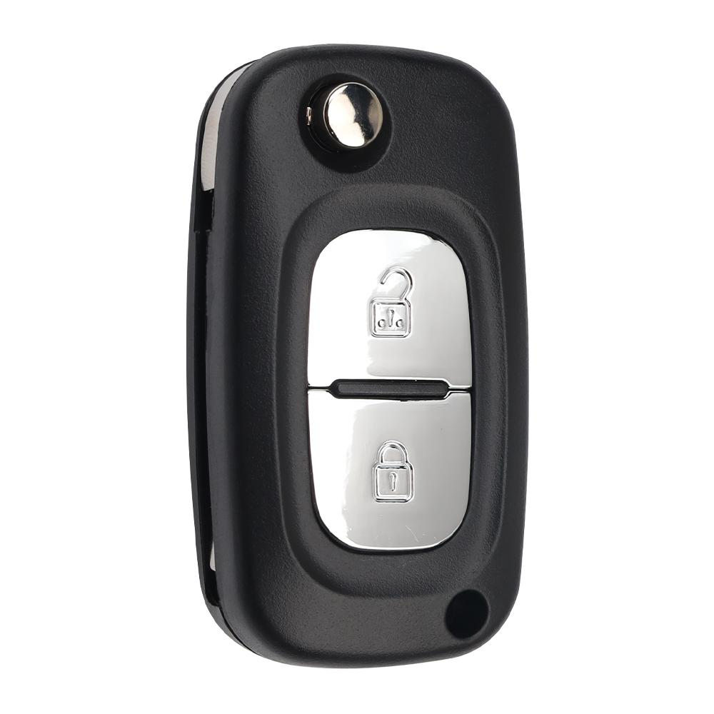 

SILY 2/3 кнопки Пульт Ключ от машины Корпус Чехол Брелок Для Mercedes Benz Smart Fortwo 453 Forfour 2015 2016 2017 Складной ключ