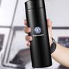 Car Smart Thermos Bottle With Temperature Display Coffee Cup For Volkswagen Scirocco POLO Tiguan Passat B5 B6 B7 Golf EOS Jetta MK6 Octavia