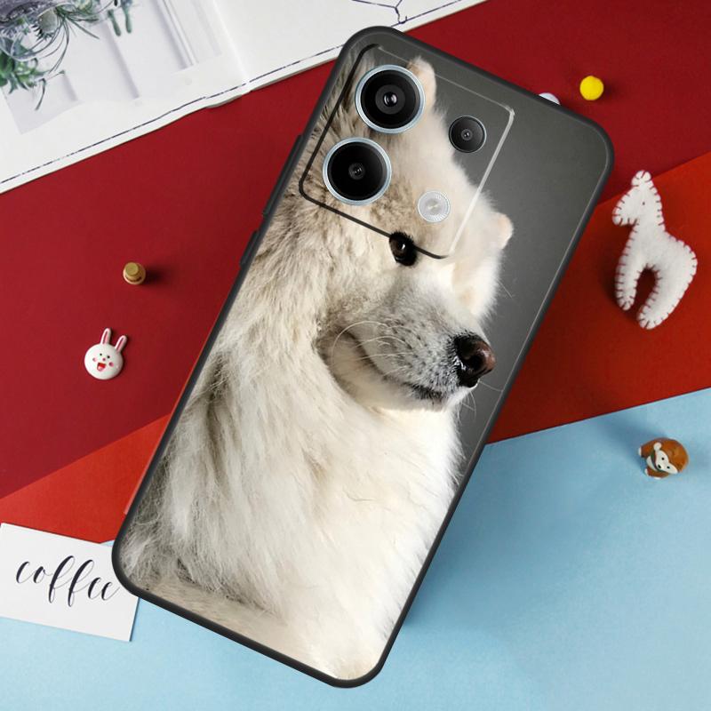 Samoyed Puppy Case For Xiaomi Redmi Note 14 Pro 13 12 11 10 15 Pro Plus Redmi 15 14C 10C 12C 13C 15C Cover