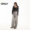 ONLY Women's Color-Block Washed Straight Jeans