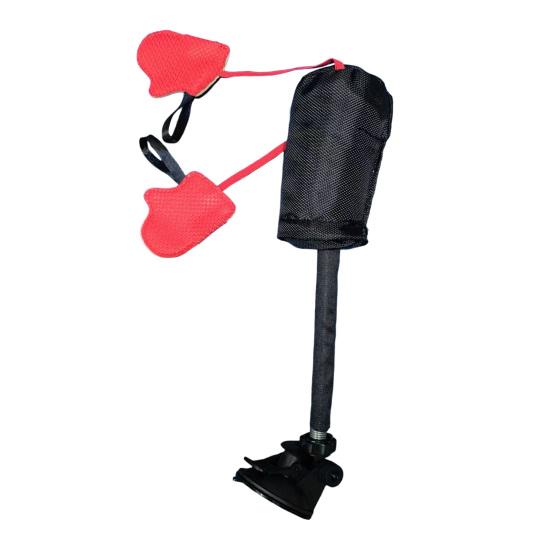 Cat Boxing Gloves Toy with Firm Suction Cup Spring Bounce Action Interactive Kitten Punching Bag Toy