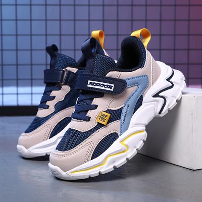 Middle And Large Sports Shoes Lightweight Primary School Children Mesh Running Spring Boys Soft Bottom Breathable Shoes