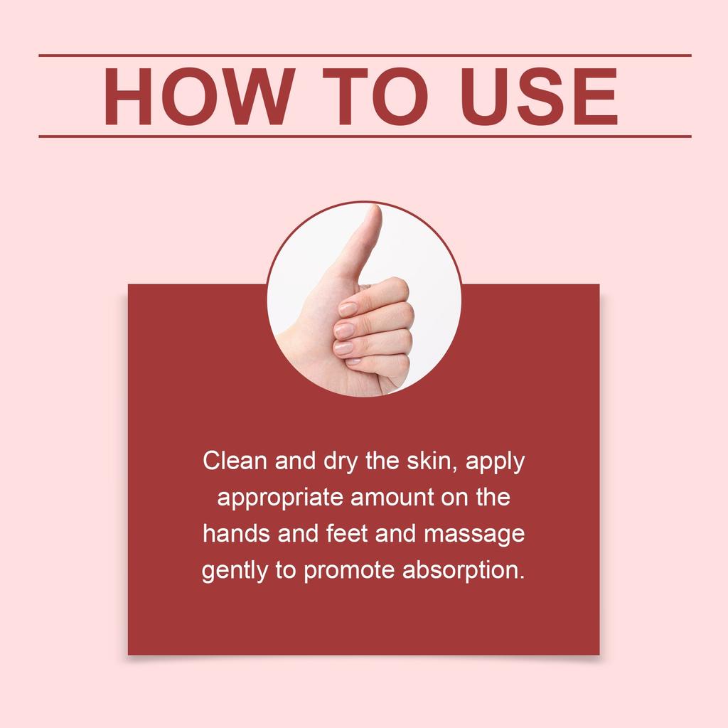 The Nerve Soothing Cream Reduces Pain And Discomfort In Hands And Feet, Promotes Blood Circulation, And Is Suitable For Prolonged Sitting Or Standing