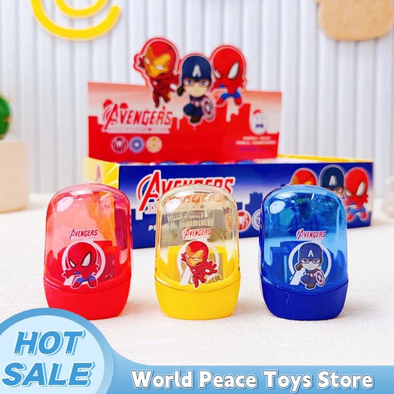 Discover Intime Unisex Kids 20Pcs Marvel Avengers Double Holes Pencil Sharpeners Student Sharpening Tools Stationery Children School Supplies Gifts