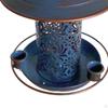 Bird Feeder for Outside Hanging Garden Decor Premium Weatherproof Food Bowl Metal Courtyard