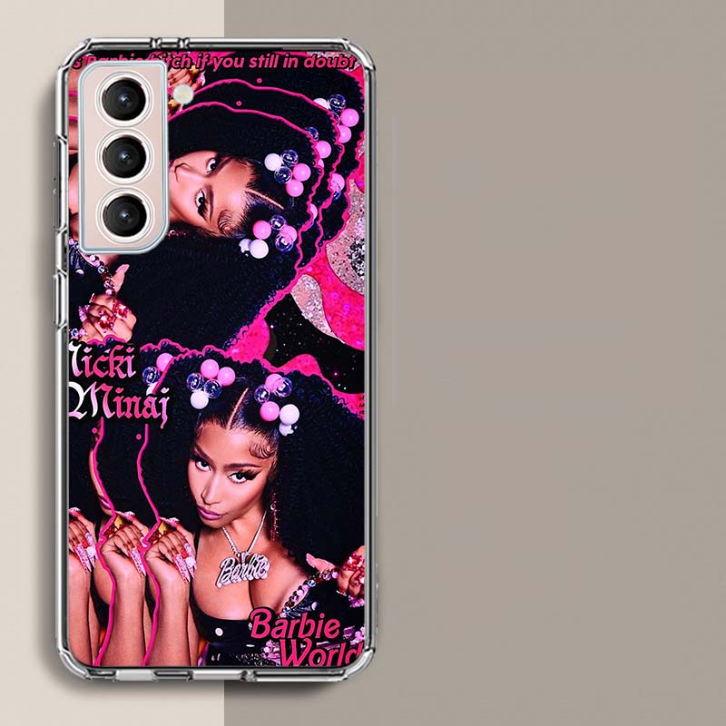 Singer Nicki Minaj Phone Case For Samsung A16 A26 A36 A56 A17 A15 A25 A35 A55 A14 A24 A34 A54 A04S A05S Galaxy Note 20 10 9 8 A9