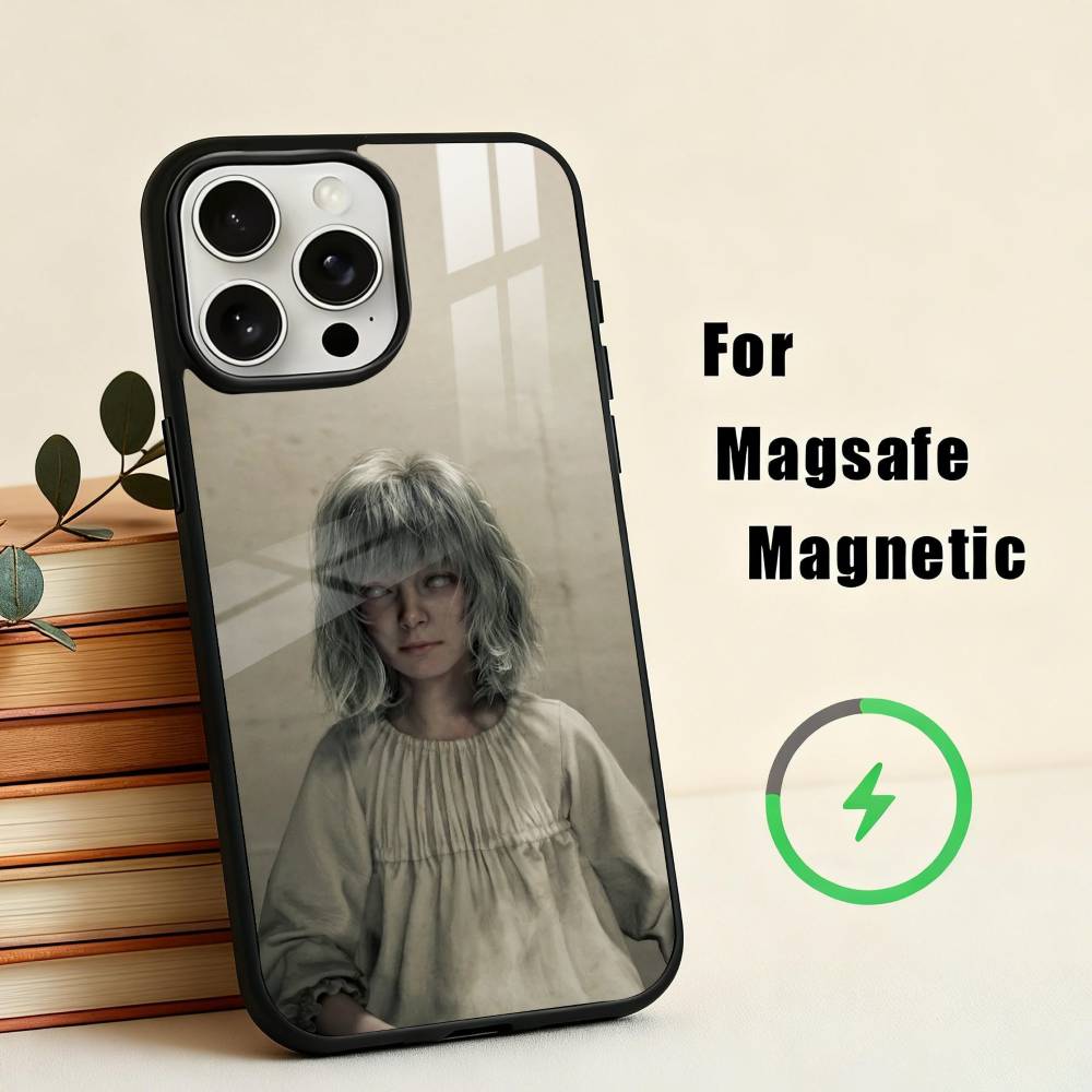 R-Resident E-EvilR-Requiem-M RERGanmePhone Case For iPhone 17,16,15,14,13,12,Plus,Pro,Max for Magsafe Magnetic Wireless Charging
