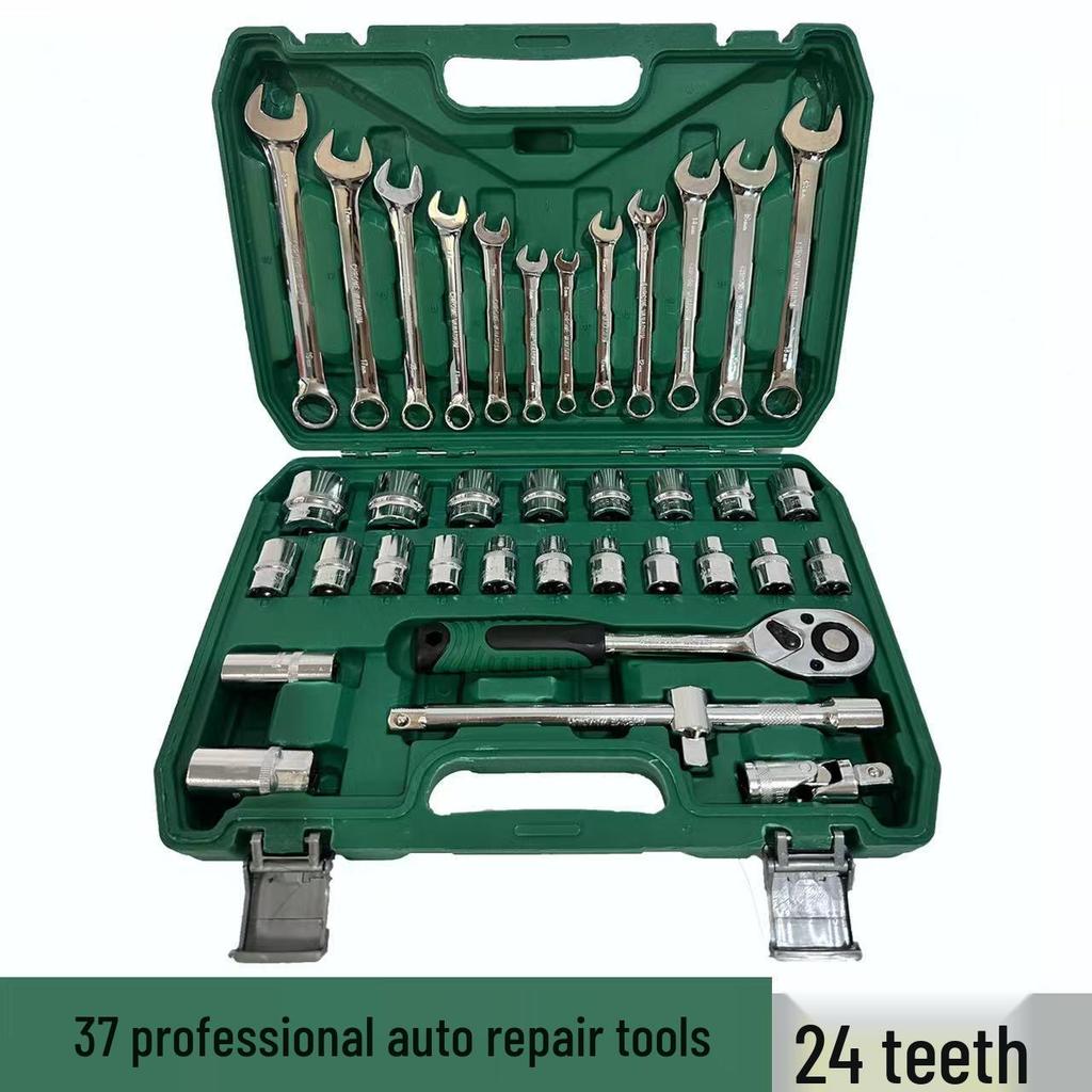 150-teiliges Autoreparaturwerkzeugset: Steckschlüssel & Kombinationswerkzeuge