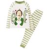 Elf Men's Striped Long-Sleeved Long Pyjama Set