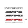 Car Sticker 3D ABS Car Rear Trunk Badge Decal Letters Sticker For Mercedes Benz AMG A B C E G CLA C63 C63S E53 GT SLK W176 W205 