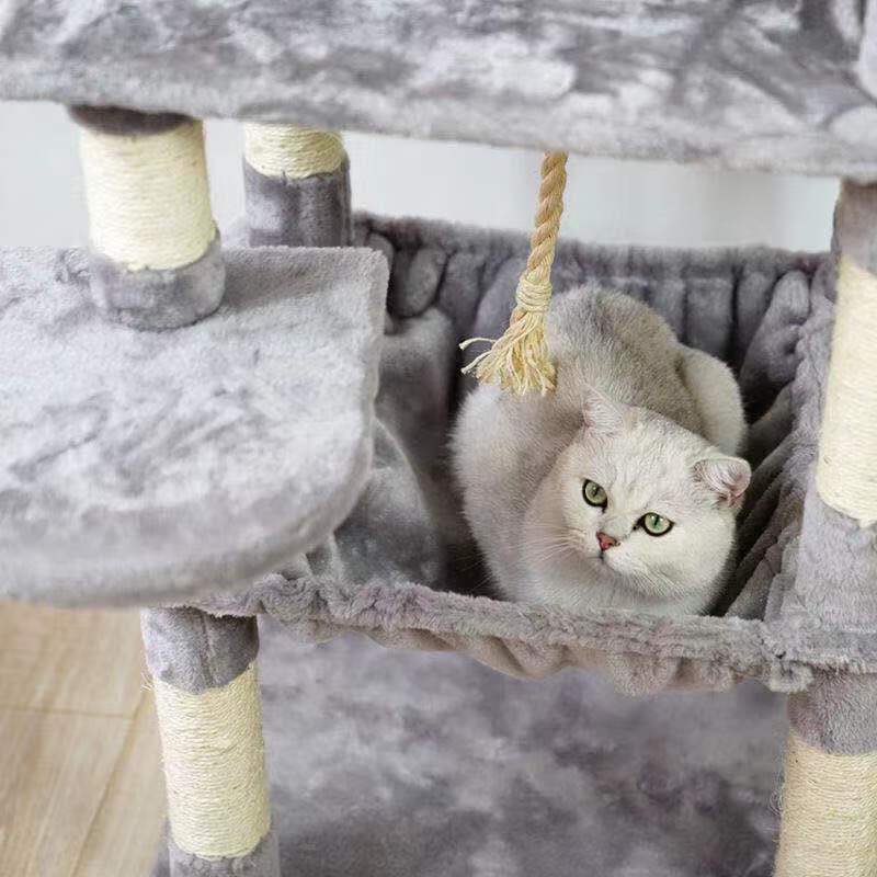 Large Integrated Cat Tree Tower