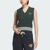 Adidas Originals FW24 Knit Vest Women Vests Mineral-Green JD5801