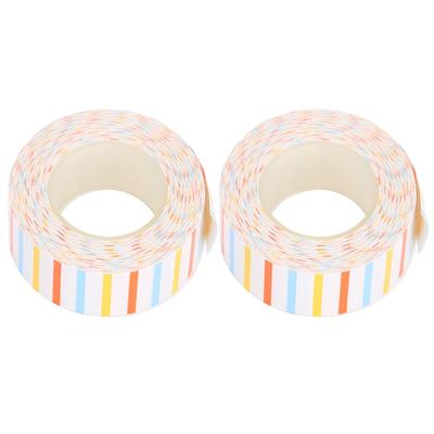 2 Stück Drucketikettenband Süßes Band Thermopapier für KINGJIM/TEPRA LR5C Etikettiergerät(EQT009)