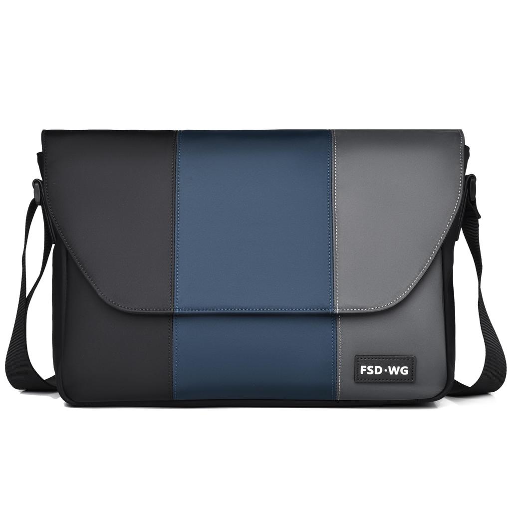 FSDWG Shoulder Messenger Crossbody for and Outdoors Bag, One-Shoulder Bag, Bag, Waterproof, 2-Way, Commuting, School, Travel,