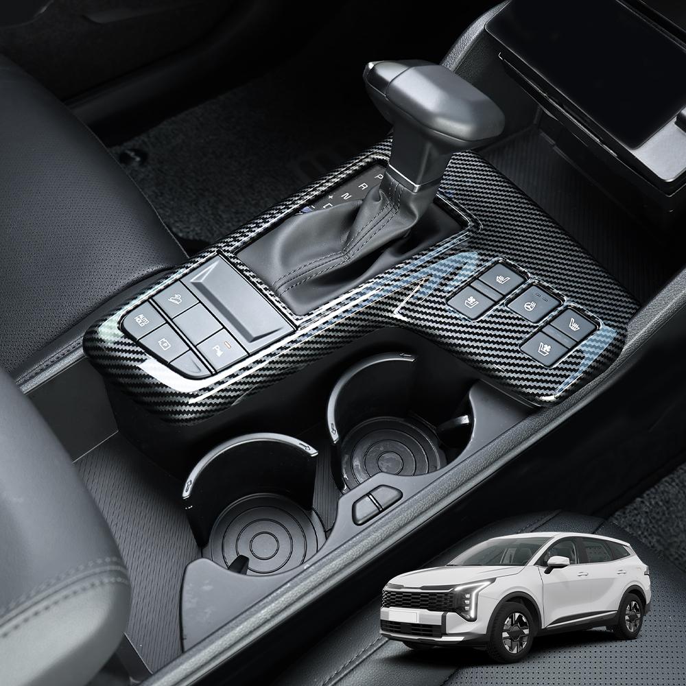 

LHD/RHD Для Kia Sportage NQ5 2026 Автомобиль Красный Автоматическая Центральная Панель Рамка Накладка Декоративная Панель Селектора Переключения Передач Аксессуары LHD For Carbon