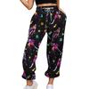 Women's Casual Fashion Print Casual Drawstring Elasticated Waist Drawstring Pants