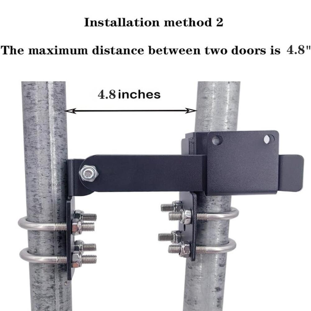 Safety And Access Control Heavy-Duty Gate Latch Industrial Grade Latch Long-lasting Outdoor Use Rust Resistant Steel