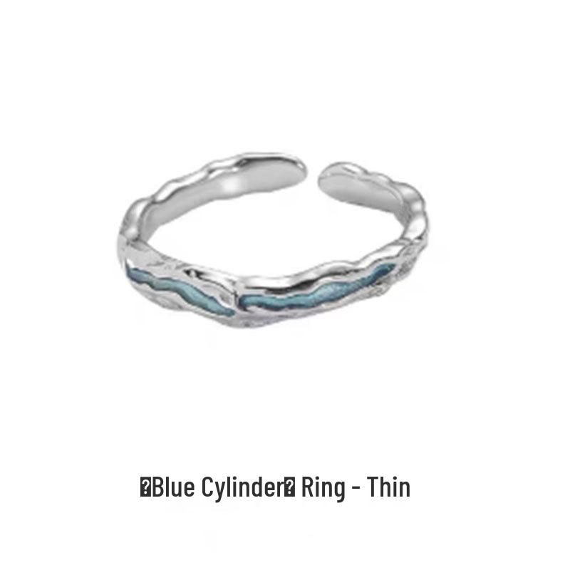 

Высококлассное модное кольцо на указательный палец из стерлингового серебра 925 пробы для мужчин и женщин - Ювелирные изделия класса люкс