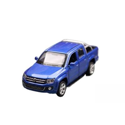 1/46 Volkswagen Amarok Modèle de Voiture Pickup en Alliage Moulé Sous Pression Véhicules en Métal Modèle de Voiture Miniature Échelle Simulation Collection Cadeaux pour Enfants