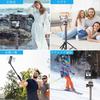 ARTCISE Smartphone Tripod with Straight Bracket and Smartphone 5 Levels of Smartphone Easy To Mini Smartphone Stand Clip, Telescoping, Foldable,