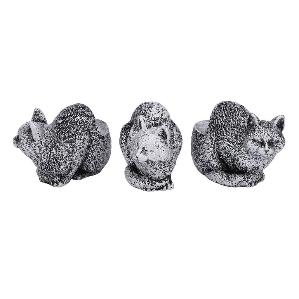 3pcs Resin Flower Pot Feet Animal Figures Plant Pot Feet Animal Statues Plant Pots Risers Holder