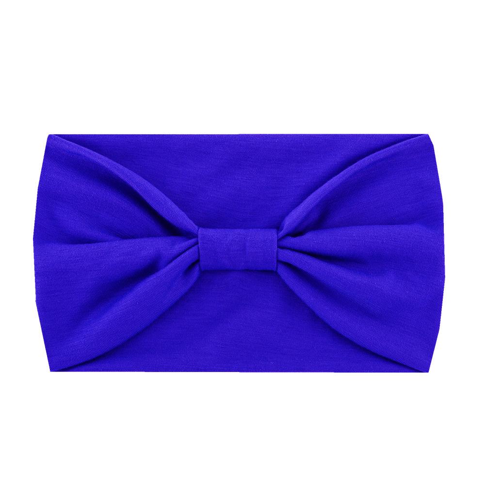 Women's Wide Elastic Sports Headband, Solid Color Yoga Sweatband for Running Workout
