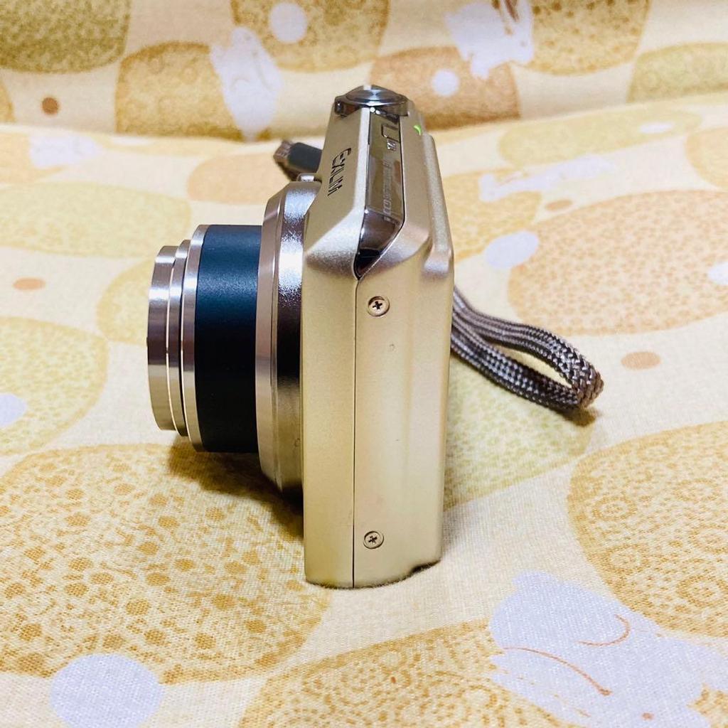 Used CASIO EXILIM EX-ZS150 digital camera, gold