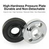 10mm Grinding Connection Adapter with Metal Lock Nut/Connecting Rod 5 in 1 Angle Grinder Adapter for Cutting Disc Wheel Adapter