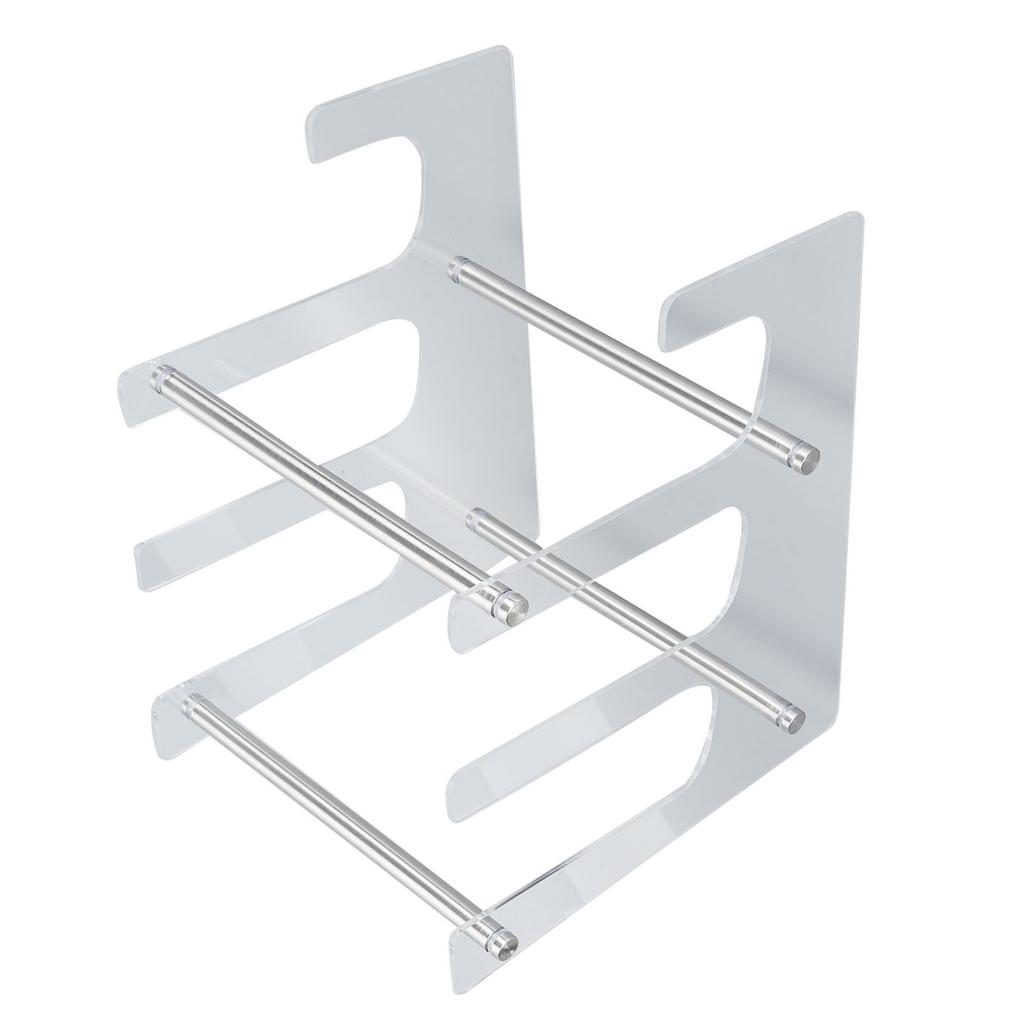Keyboard Display Stand 3 Tier Acrylic Desk Keyboard Storage Holder for Mechanical Gaming Keyboard
